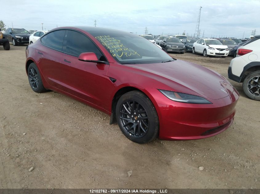 LRW3E7EB9RC105985 2024 TESLA MODEL 3 - Image 1