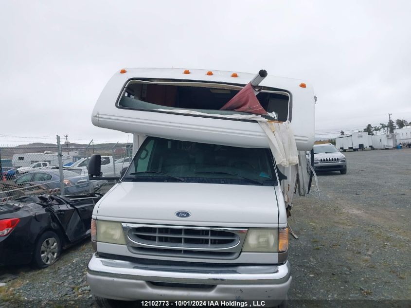 2002 Ford Econoline E450 Super Duty Cutwy Van VIN: 1FDXE45S32HB74694 Lot: 12102773