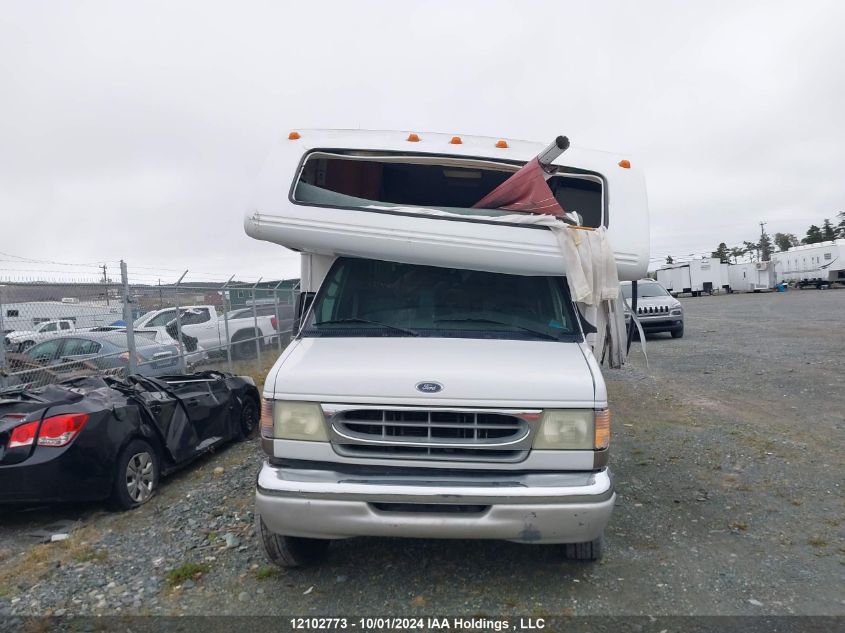 2002 Ford Econoline E450 Super Duty Cutwy Van VIN: 1FDXE45S32HB74694 Lot: 12102773