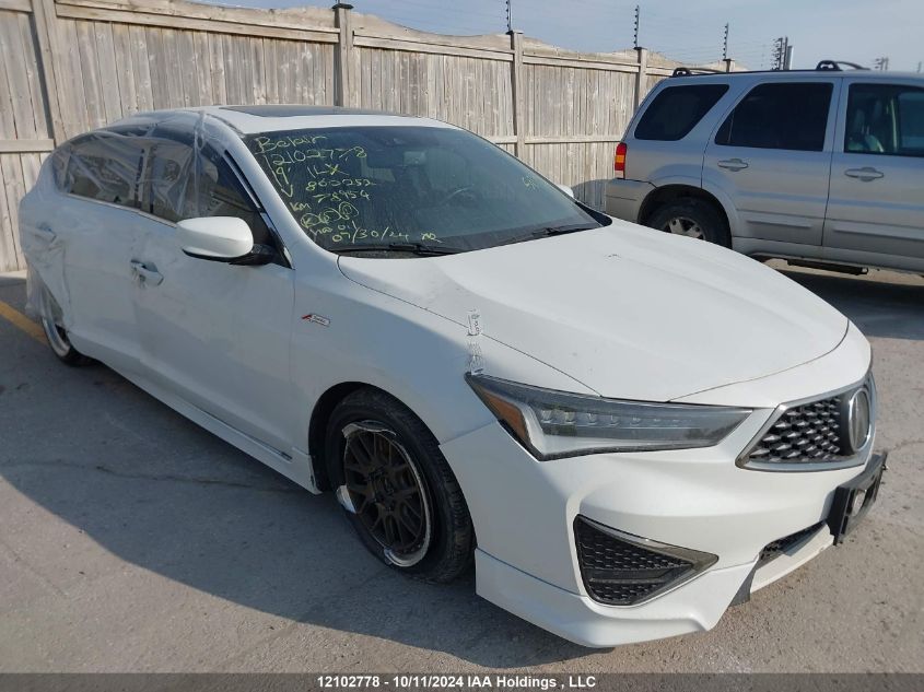 2019 Acura Ilx VIN: 19UDE2F81KA800252 Lot: 12102778