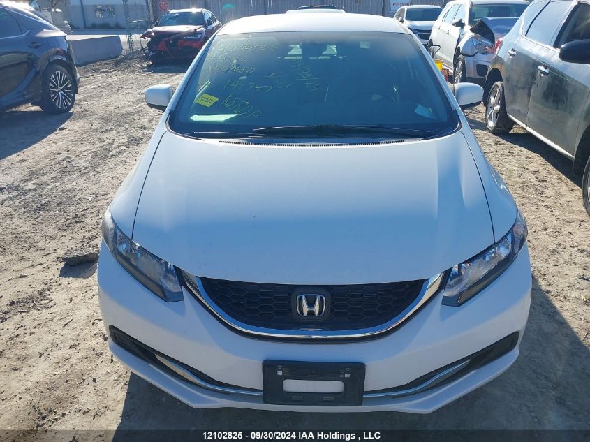 2HGFB2F43EH009080 2014 Honda Civic Sedan