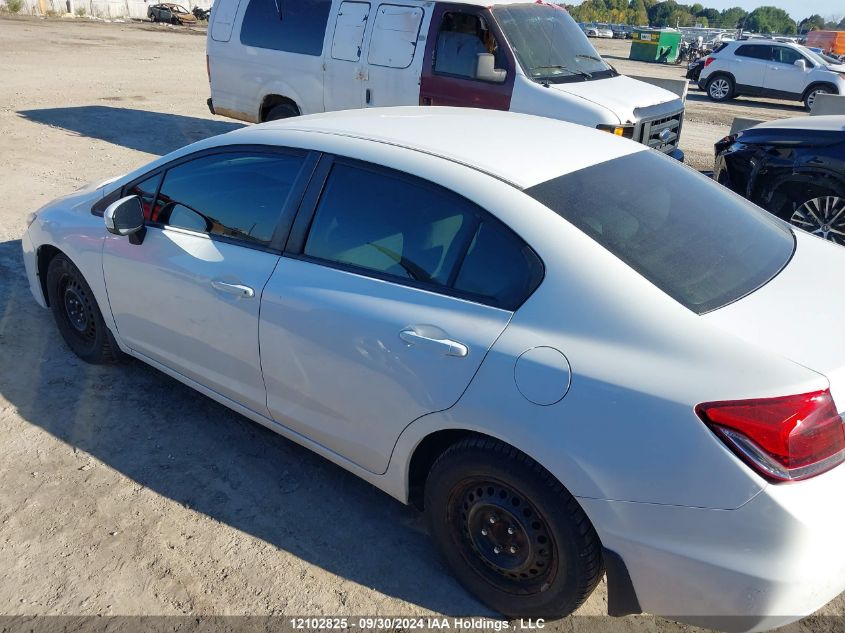 2HGFB2F43EH009080 2014 Honda Civic Sedan