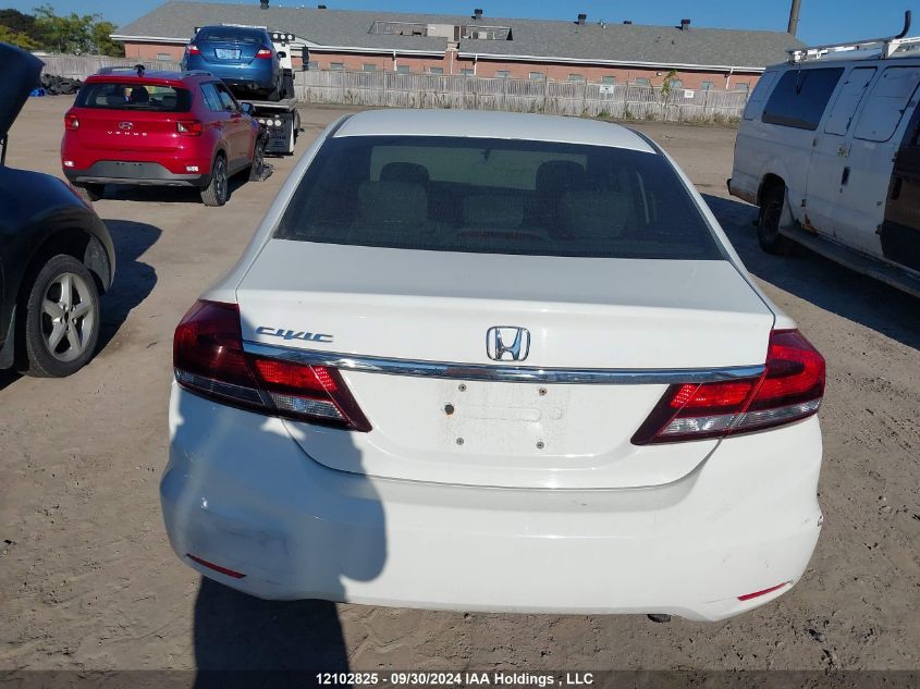 2HGFB2F43EH009080 2014 Honda Civic Sedan