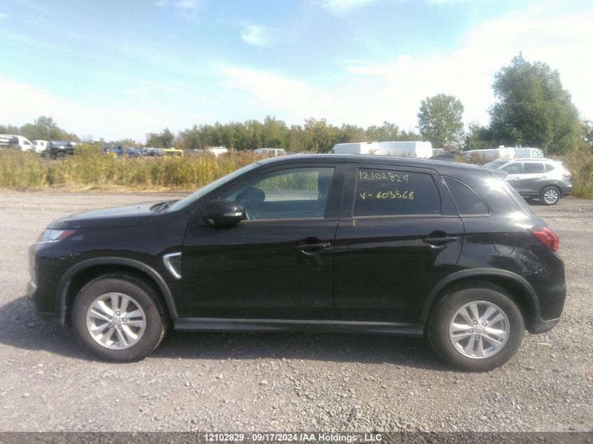 2021 Mitsubishi Rvr Es/Se VIN: JA4AHUAU1MU603568 Lot: 12102829