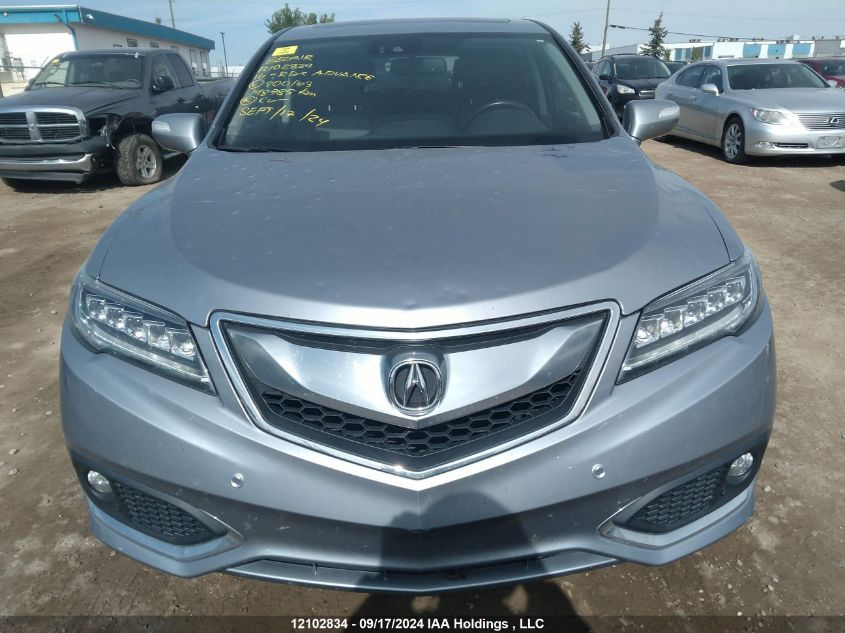 2016 Acura Rdx Advance VIN: 5J8TB4H72GL800163 Lot: 12102834