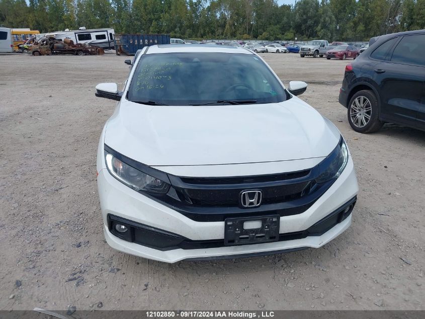 2HGFC2F82LH014073 2020 Honda Civic Sedan