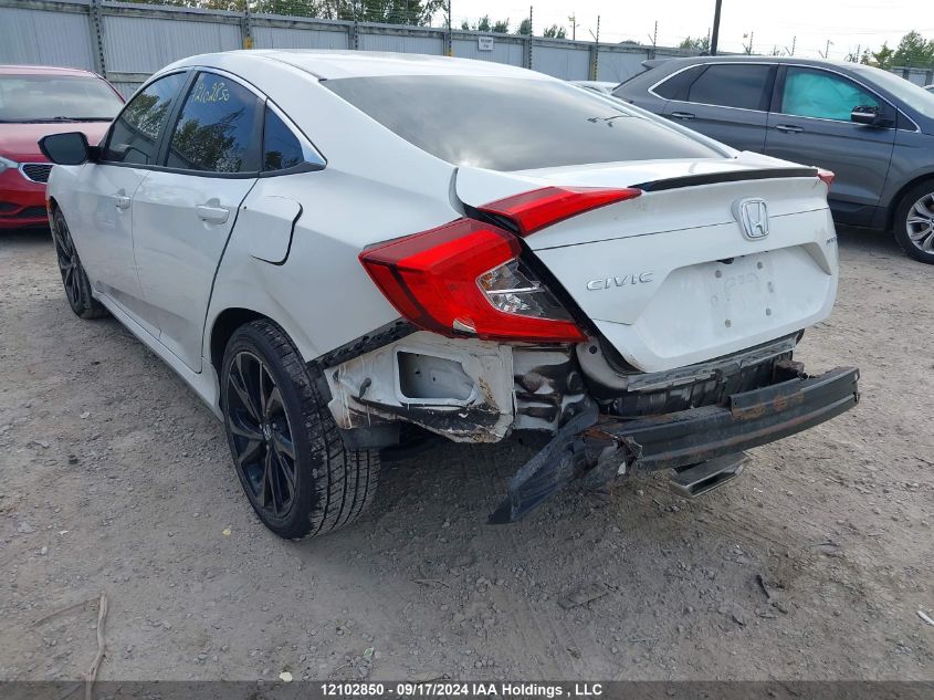 2HGFC2F82LH014073 2020 Honda Civic Sedan