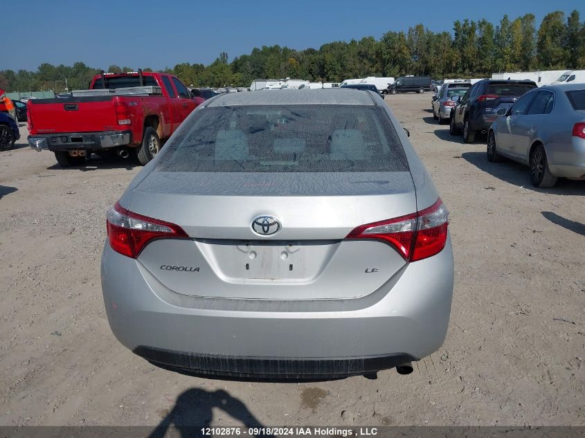 2016 Toyota Corolla L/Le/Le Pls/Prm/S/S Pls VIN: 2T1BURHE2GC669615 Lot: 12102876