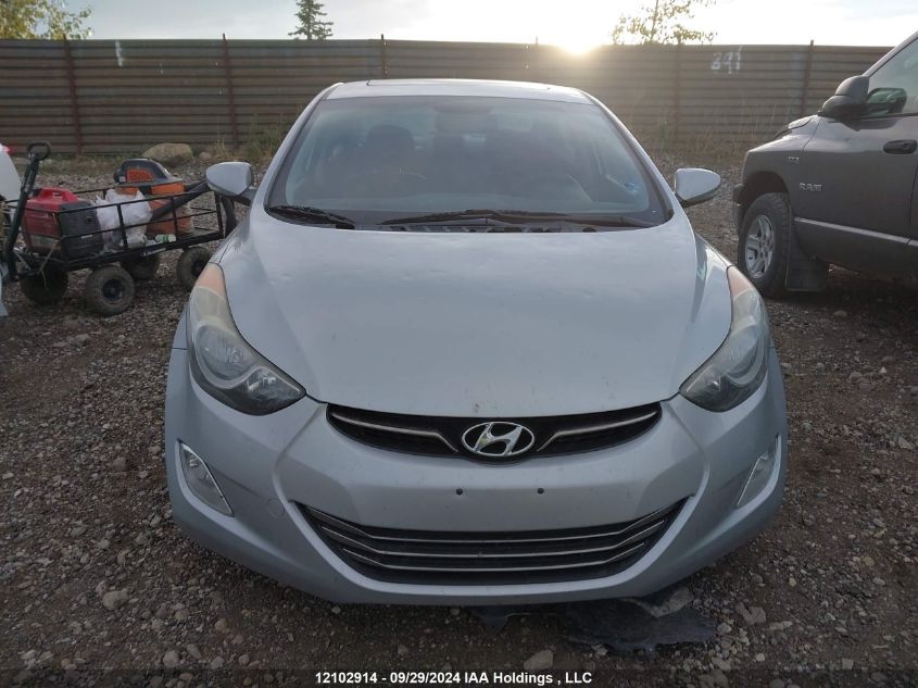 2011 Hyundai Elantra Limited VIN: 5NPDH4AE5BH045792 Lot: 12102914