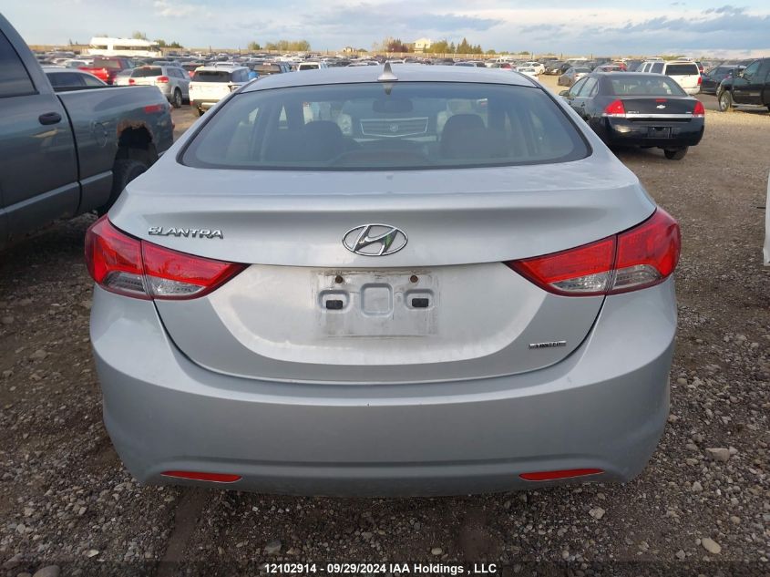 2011 Hyundai Elantra Limited VIN: 5NPDH4AE5BH045792 Lot: 12102914