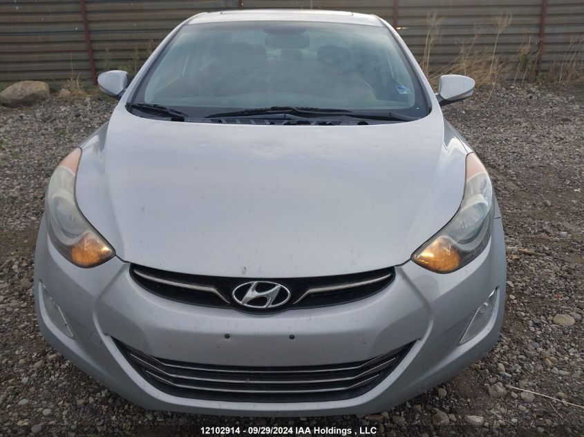 2011 Hyundai Elantra Limited VIN: 5NPDH4AE5BH045792 Lot: 12102914