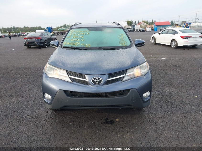 2014 Toyota Rav4 Le VIN: 2T3BFREV5EW205512 Lot: 12102923