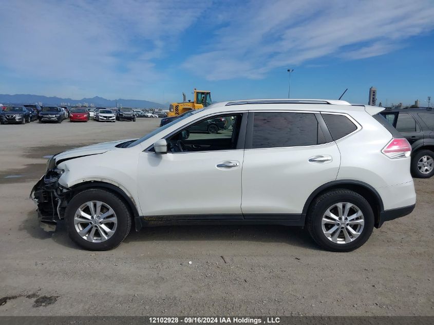 2015 Nissan Rogue VIN: 5N1AT2MV0FC807263 Lot: 12102928