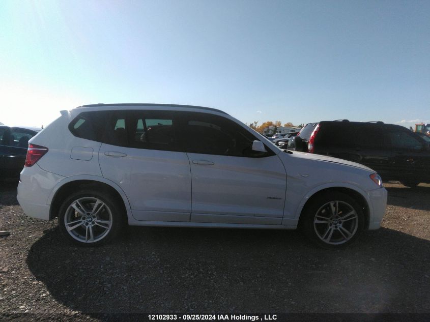 2014 BMW X3 VIN: 5UXWX9C5XE0D12286 Lot: 12102933