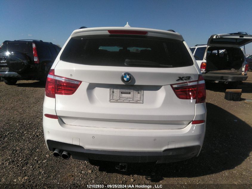 2014 BMW X3 VIN: 5UXWX9C5XE0D12286 Lot: 12102933