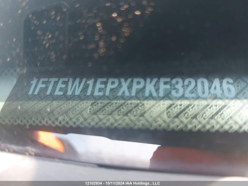 2023 Ford F-150 VIN: 1FTEW1EPXPKF32046 Lot: 12102934