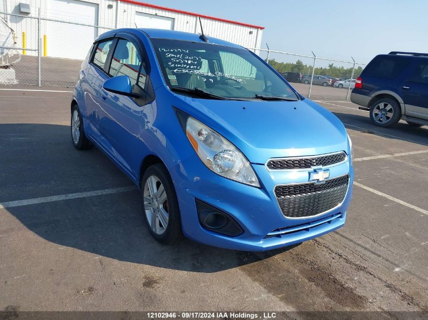 2013 Chevrolet Spark VIN: KL8CD6S92DC503784 Lot: 12102946