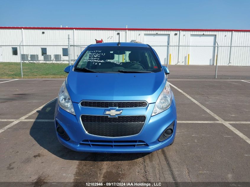 2013 Chevrolet Spark VIN: KL8CD6S92DC503784 Lot: 12102946