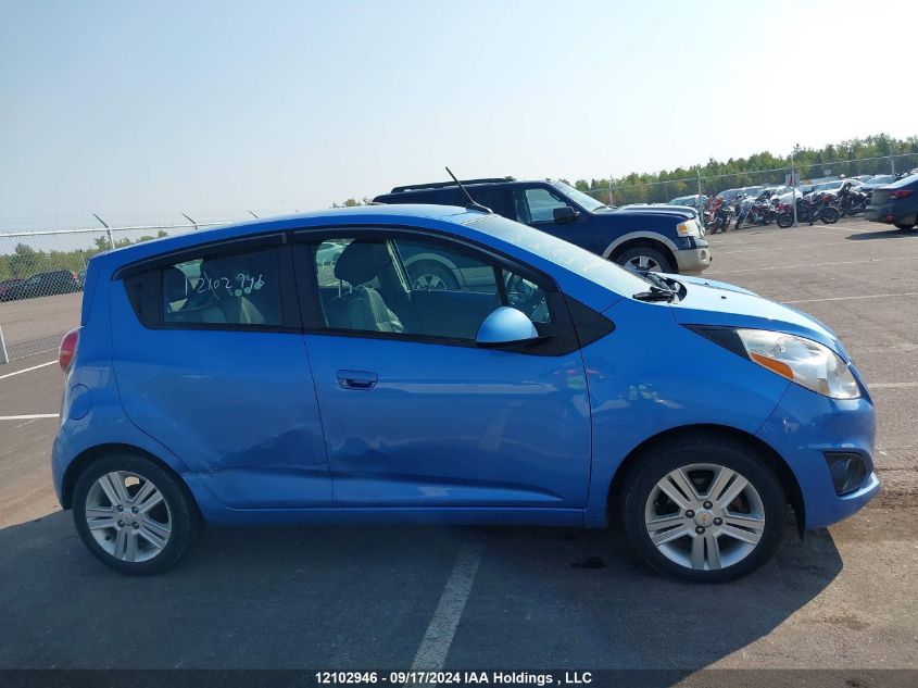 2013 Chevrolet Spark VIN: KL8CD6S92DC503784 Lot: 12102946