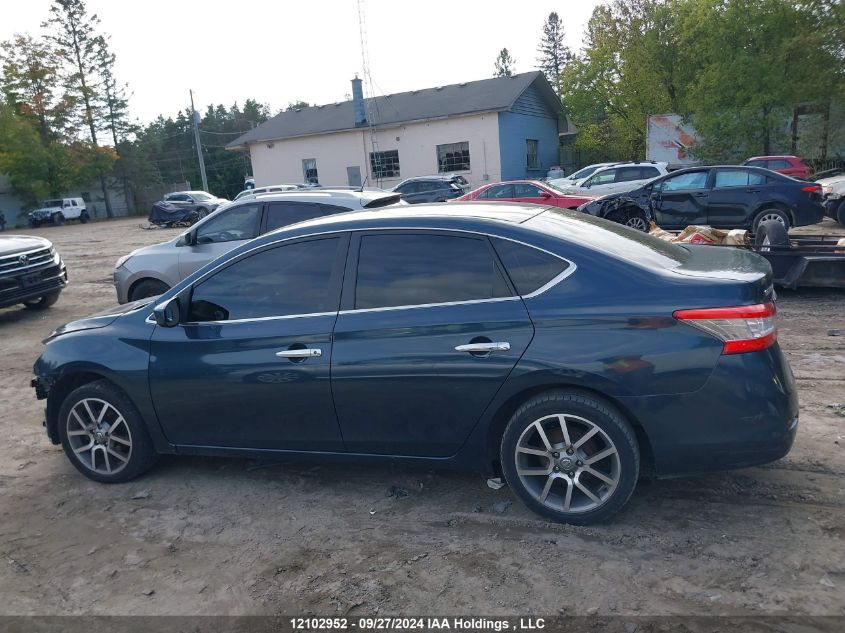 2014 Nissan Sentra VIN: 3N1AB7AP4EL615408 Lot: 12102952