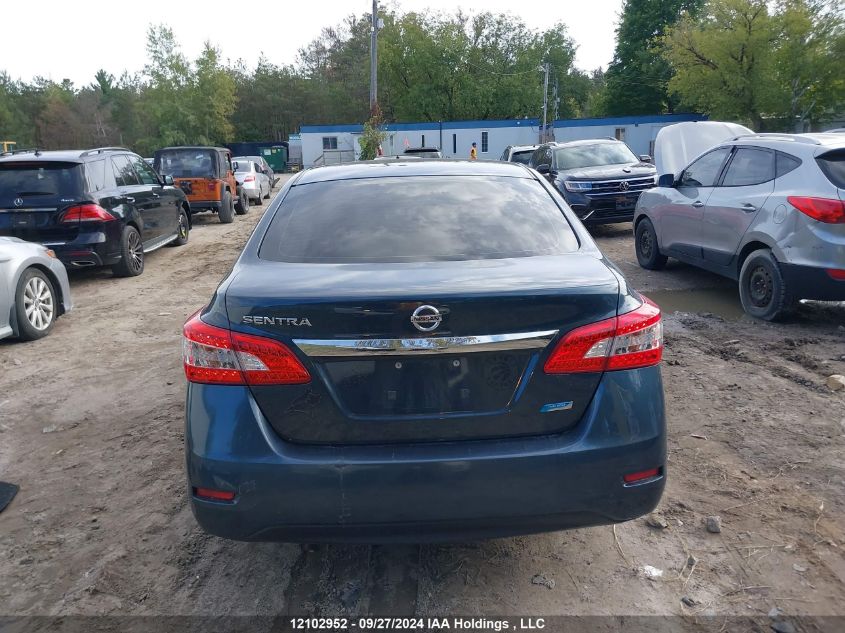 2014 Nissan Sentra VIN: 3N1AB7AP4EL615408 Lot: 12102952