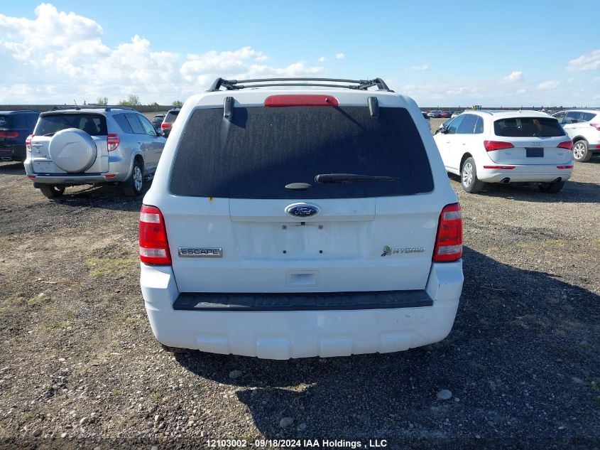 1FMCU5K30CKB14283 2012 Ford Escape Hybrid