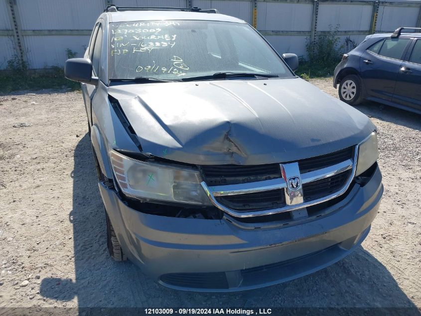 2010 Dodge Journey Se VIN: 3D4PG4FB6AT163334 Lot: 12103009