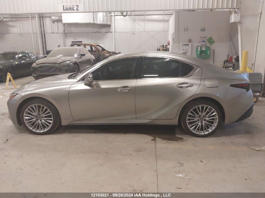 2022 Lexus Is 300 300 VIN: JTHD81F28N5050033 Lot: 12103021