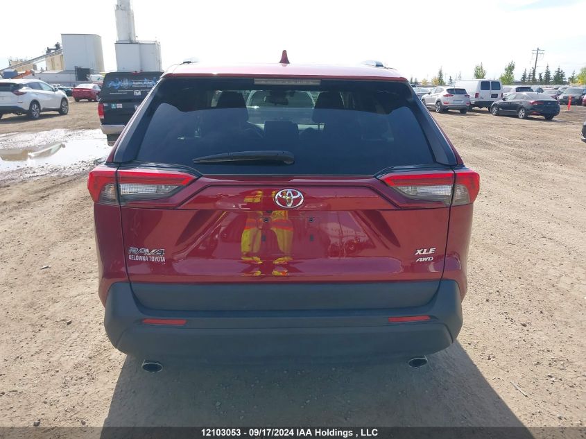 2022 Toyota Rav4 Xle/Xle Premium VIN: 2T3R1RFV9NW273629 Lot: 12103053