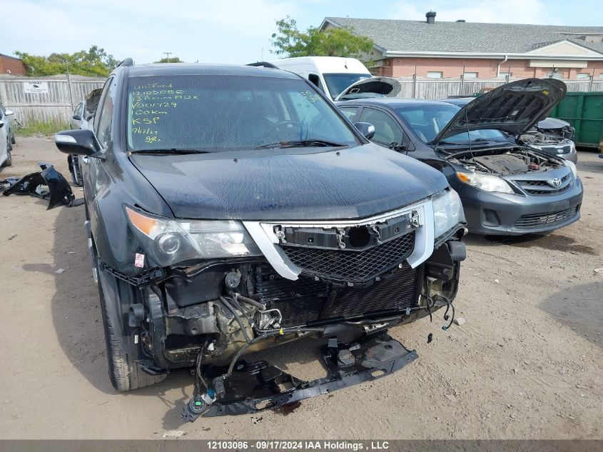 2013 Acura Mdx VIN: 2HNYD2H24DH001429 Lot: 12103086