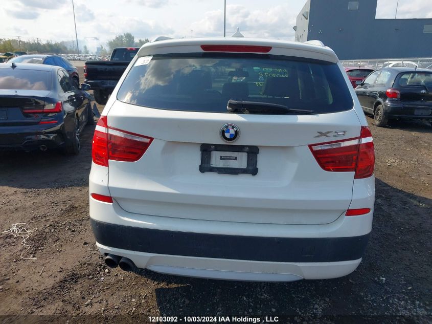 5UXWX7C50DL979589 2013 BMW X3