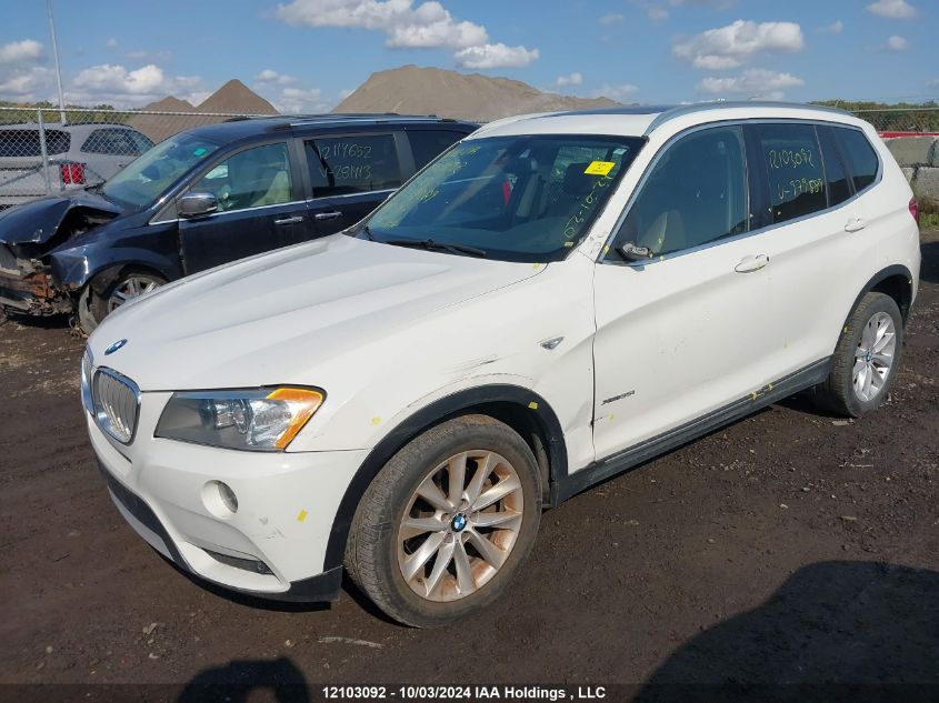 5UXWX7C50DL979589 2013 BMW X3