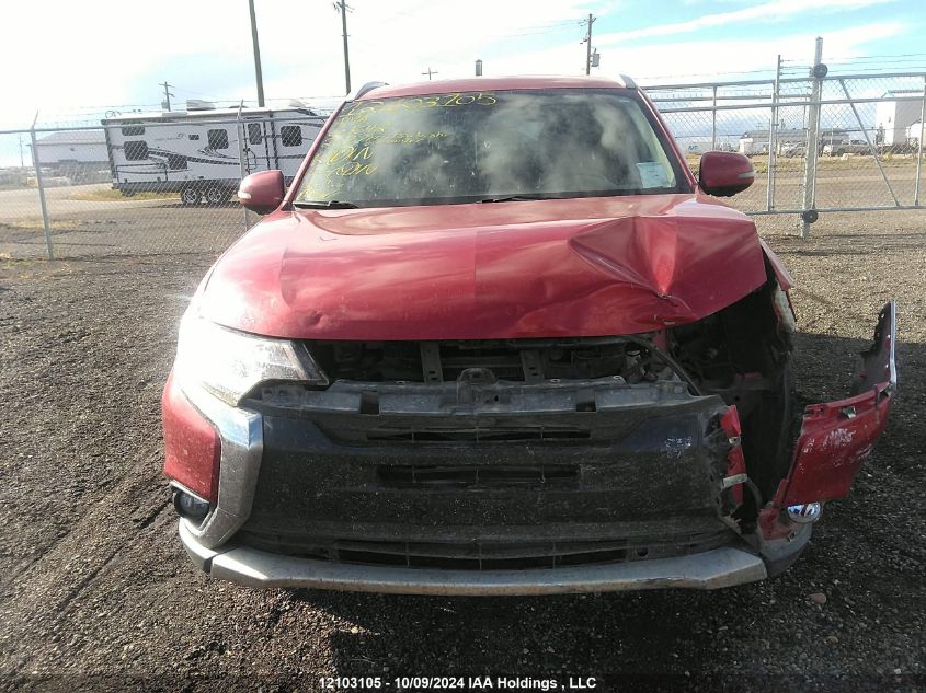 2017 Mitsubishi Outlander VIN: JA4AZ2A37HZ603642 Lot: 12103105