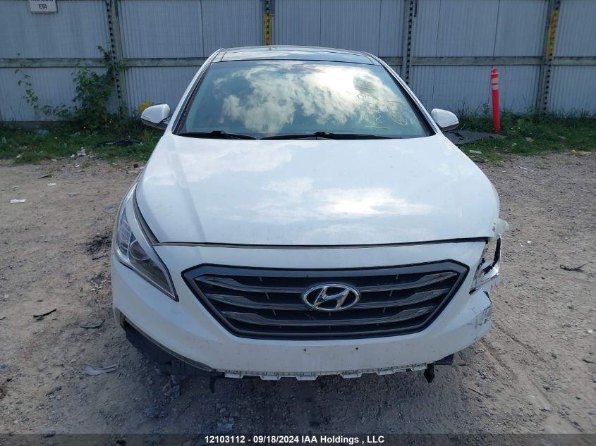 5NPE34AF7FH257479 2015 Hyundai Sonata Sport Tech