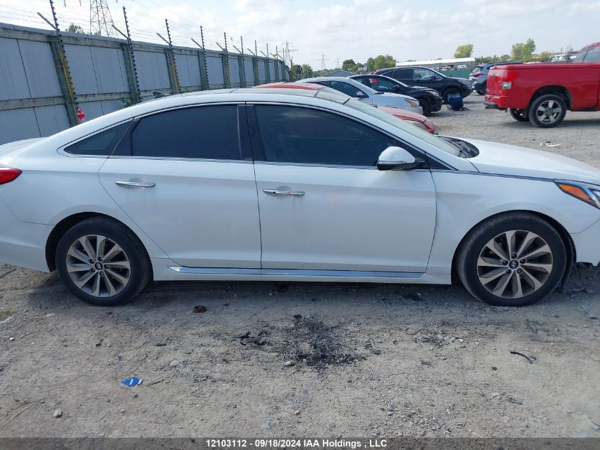 5NPE34AF7FH257479 2015 Hyundai Sonata Sport Tech