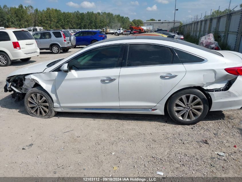 5NPE34AF7FH257479 2015 Hyundai Sonata Sport Tech