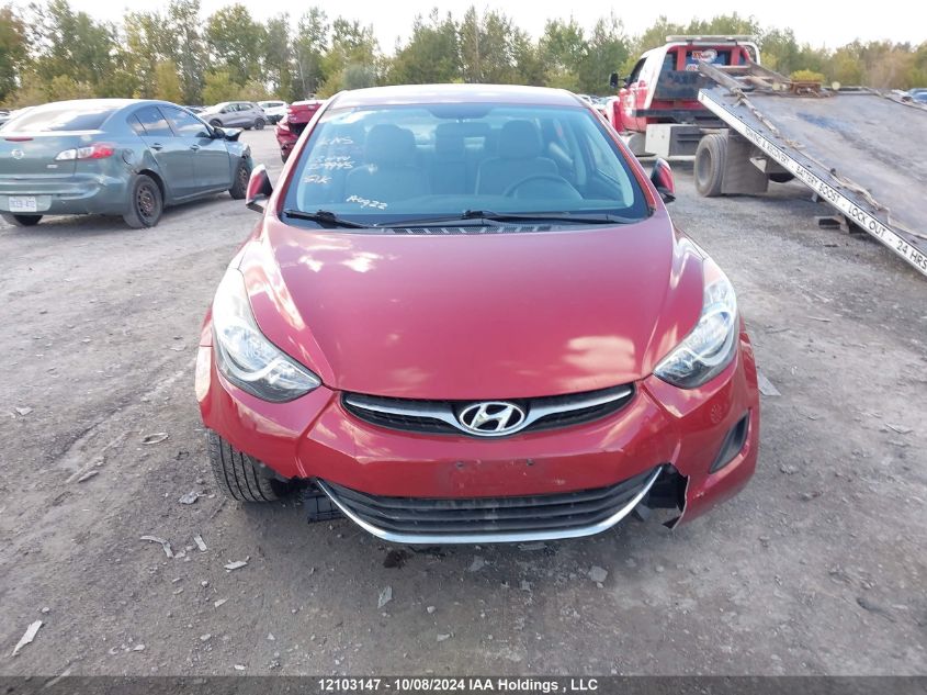 5NPDH4AEXDH209945 2013 Hyundai Elantra Gl