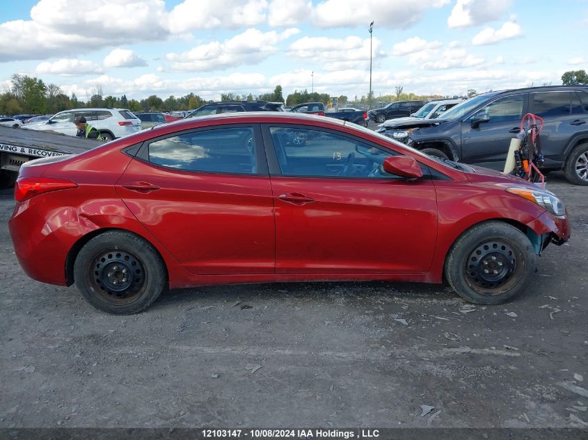 5NPDH4AEXDH209945 2013 Hyundai Elantra Gl