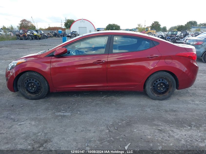 5NPDH4AEXDH209945 2013 Hyundai Elantra Gl