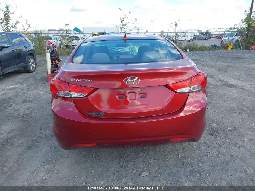 5NPDH4AEXDH209945 2013 Hyundai Elantra Gl