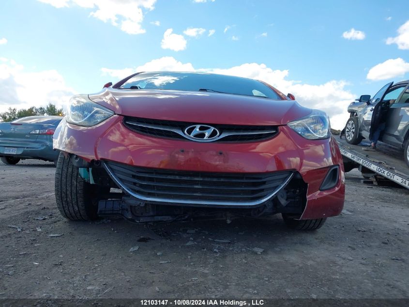 5NPDH4AEXDH209945 2013 Hyundai Elantra Gl