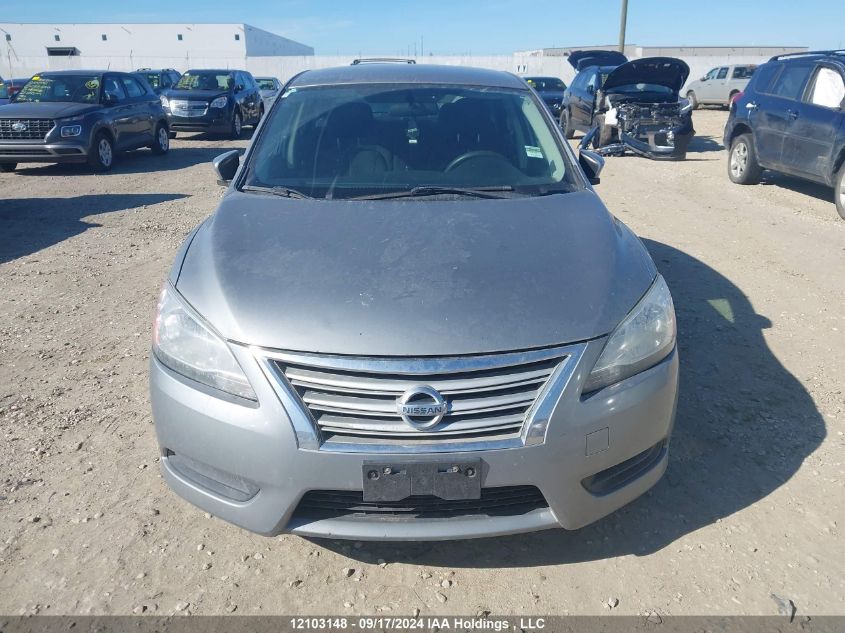 2014 Nissan Sentra VIN: 3N1AB7AP1EL646020 Lot: 12103148