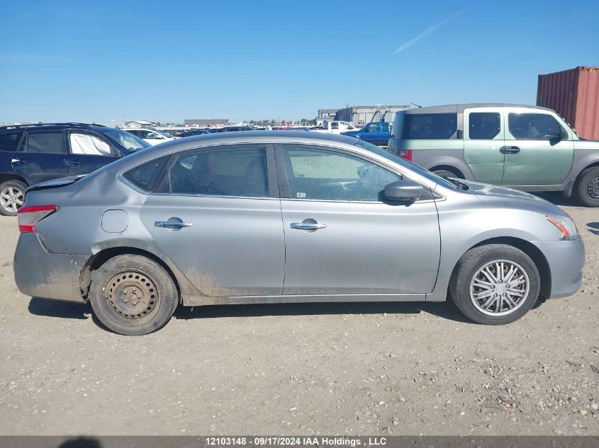 2014 Nissan Sentra VIN: 3N1AB7AP1EL646020 Lot: 12103148