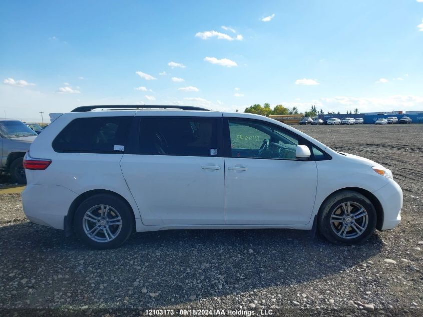 2015 Toyota Sienna Le VIN: 5TDKK3DC5FS643605 Lot: 12103173