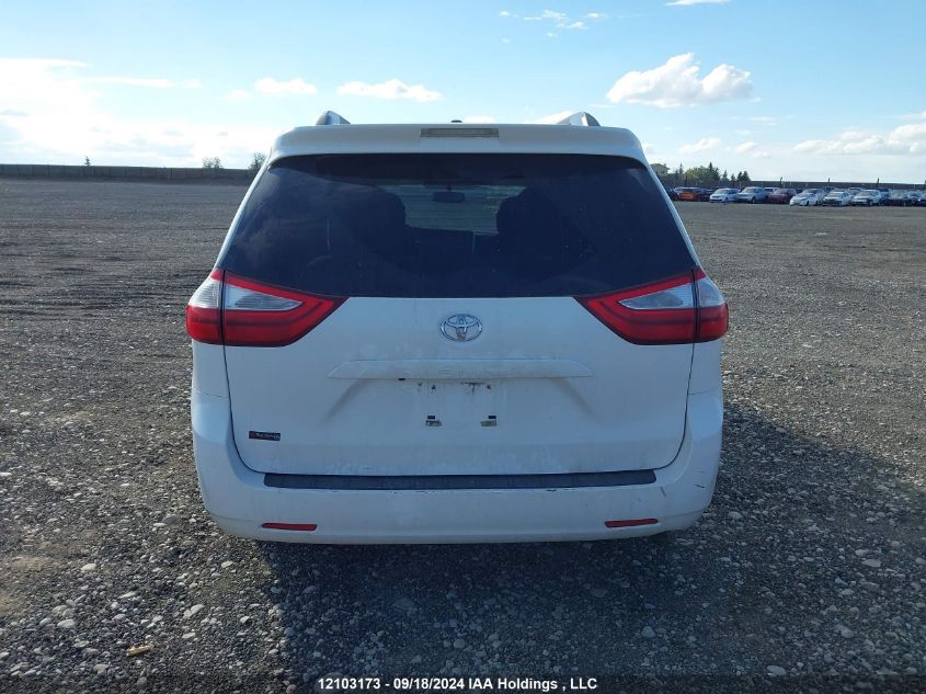 2015 Toyota Sienna Le VIN: 5TDKK3DC5FS643605 Lot: 12103173