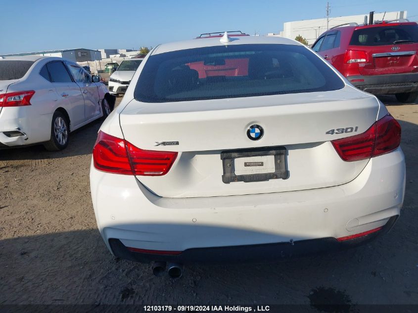 2019 BMW 4 Series VIN: WBA4J3C50KBL05395 Lot: 12103179