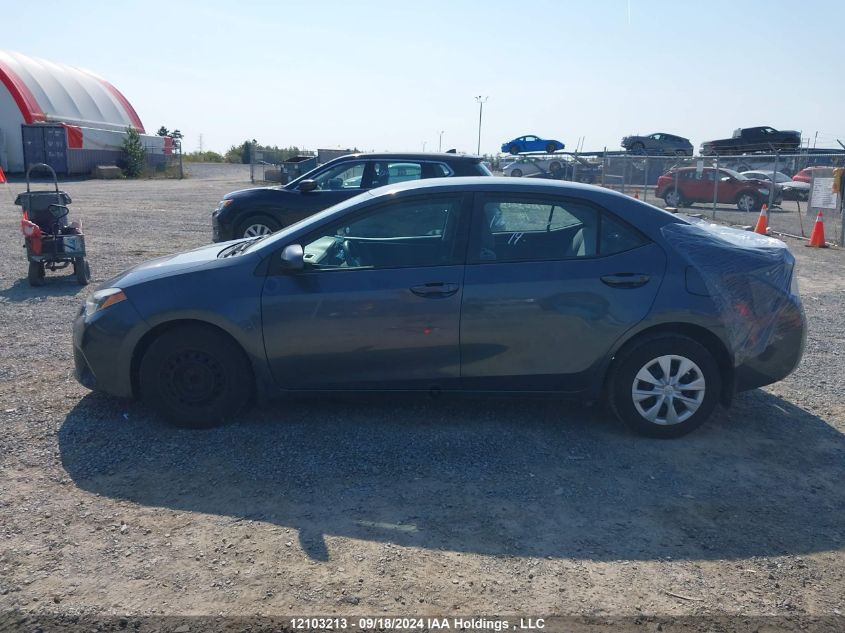 2014 Toyota Corolla Ce VIN: 2T1BURHE4EC177696 Lot: 12103213