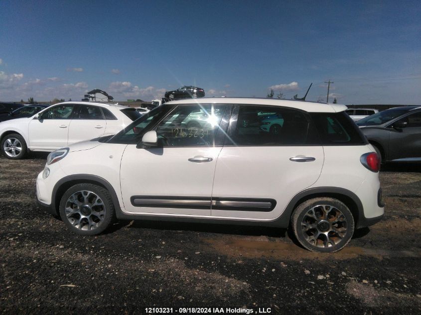 2014 Fiat 500L Trekking VIN: ZFBCFADH7EZ026084 Lot: 12103231