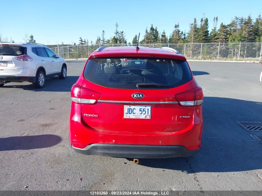 KNAHU8A31F7122488 2015 Kia Rondo