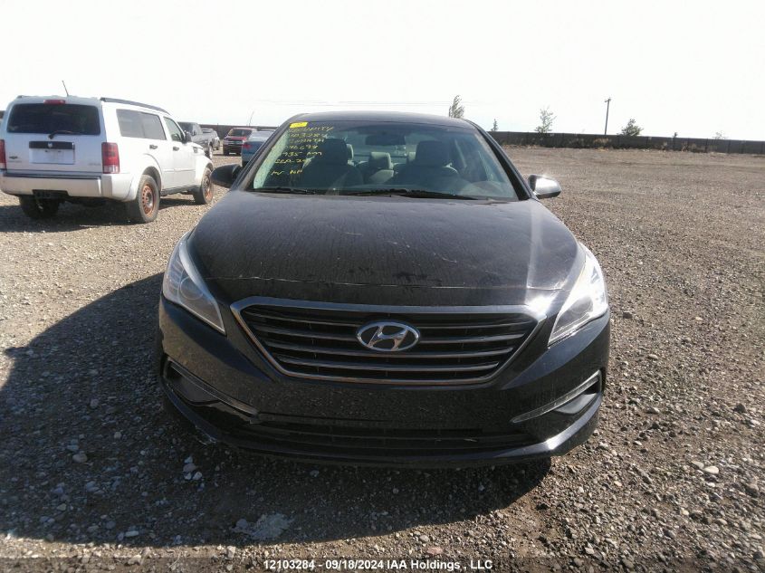 2015 Hyundai Sonata Gl VIN: 5NPE24AF4FH046694 Lot: 12103284